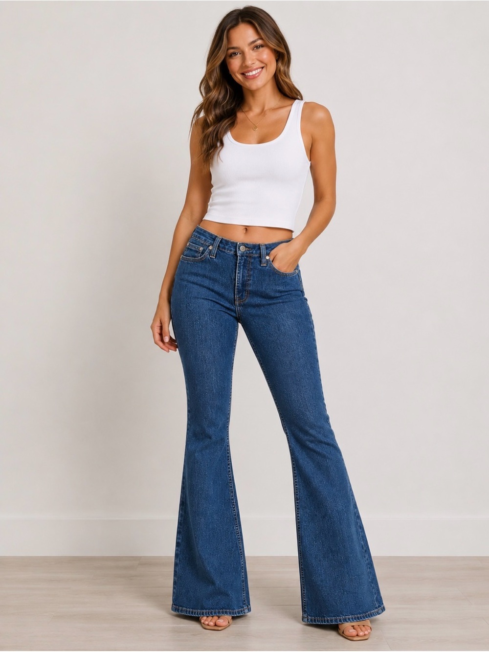 Silver Jeans Suki Women’s Flare Jeans Size 31 Medium Wash Y2K Stretch - Picture 3 of 6